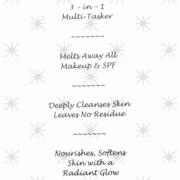 NEW SEALED!! Pureglam Cleansing Balm ~ 3 in 1 Multi-Tasker 1.4 oz ~ Exp 03/25/27 - Picture 3 of 9